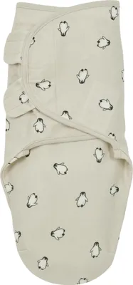 Produktbild von Meyco Penguin Swaddle Pucktuch - 0-3 Monate - Soft Sand | wickeln