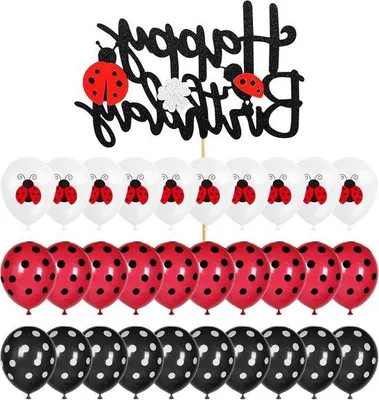 Produktbild von Ballonnenset mit Liebesbeesten, 30er Pack, inkl. Einwurfkarte