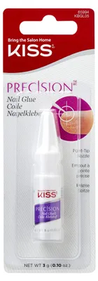 Produktbild von KISS PRECISION Nagelkleber mit Dosierspritze 3g, transparent
