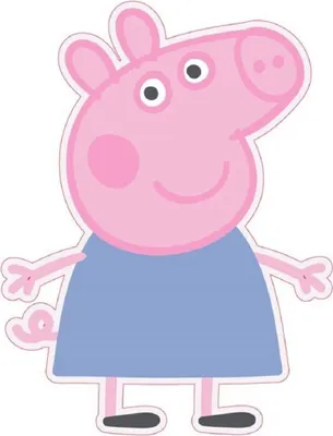 Image de Peppa Pig Coussin moulé- Parfait coussin de canapé pour enfants et adultes (1 pièce)