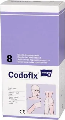 Produktbild von Professioneller elastischer Netzverband 8 cm x 1 m - Ideal für sicheren Halt und zuverlässige Kompression