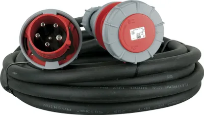 Produktbild von DAP Extension Cable - 3x 63 A/380 V 5x 10 mm² 10 m