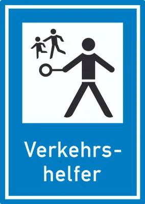 Produktbild von Verkehrshelfer Aufkleber A3 (297x420mm)
