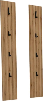 Produktbild von Garderobenpaneel HARPER BOLU BHT 20x180x2 cm braun Garderobe