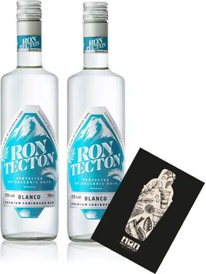 Produktbild von Rum 2er Set Ron Tecton Blanco 2x 0,7L (37,5% vol)- [Enthält Sulfite]