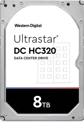 Zdjęcie produktu dla Western Digital Ultrastar DC HC320, 8 TB, 7200 RPM, 256 MB, 3.5", SAS