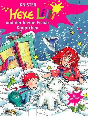 Produktbild von Hexe Lilli und der kleine Eisbär Knöpfchen. Hexe Lilli für Erstleser