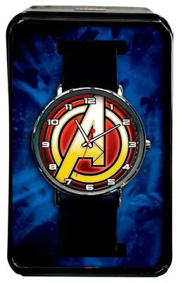 Obrázok produktu pre Hodinky s analógovým ciferníkom s logom Marvel Avengers