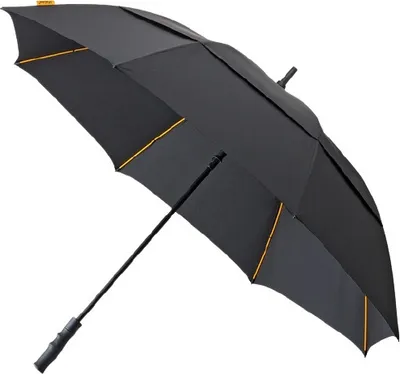 Obrázek produktu pro IMPLIVA GP-76-8120, V plné velikosti, Deštník, Další, Černá, Žlutá, Sklolaminát, Polyester