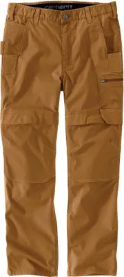 Produktbild von Carhartt 105074 Relaxed Straight Steel Rugged Flex™ Ripstop Double-Front Cargo Dungaree Carhartt Brown W30