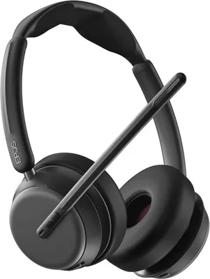 A black EPOS IMPACT 1060T Bluetooth headset with a microphone boom is shown against a white background.