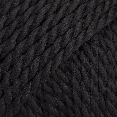 Produktbild von Drops Andes Uni Colour 8903 Black Strickgarn