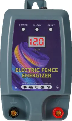 Produktbild von 12V Pro 10KM Weidezaunger?t, Vieh, Gro?tiere, Bauernhof, Sicherheitskontrolle, Weide, Widerstand