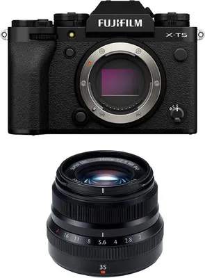 Image de FUJIFILM X-T5 NOIR + 35mm f/2 WR