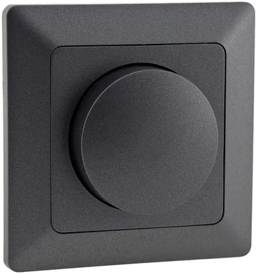 Produktbild von MILOS Dimmer für dimmbare Leuchtmittel 3-60W Anthrazit