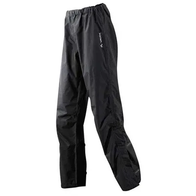 Productafbeelding van Vaude Fluid Ws Travel broek - dames, los model, zwart - 06348 010 - Maat 2XL (46)