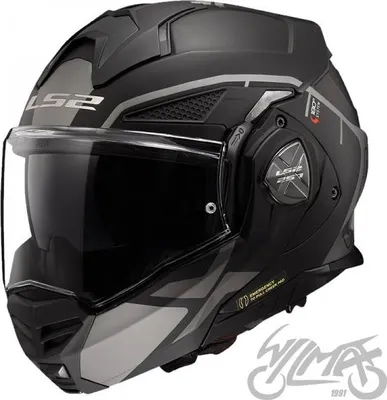 Zdjęcie produktu dla Kask motocyklowy LS2 ADVANT X MATT TITSN-06 S dla bezpiecznej jazdy