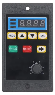 Obrázek produktu pro Frekvenční měnič - 1-fázový na 3-fázový - 1,1KW 6A - Kompaktní - Regulace rychlosti