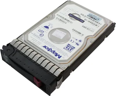 Productafbeelding van HP 3,5-inch harde schijf - 250 GB opslagcapaciteit - Intern - SATA - 7200 RPM - Hot-swap