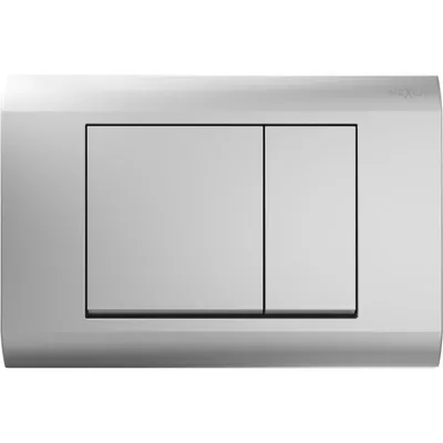 Obrázek produktu pro Mexen Fenix 01 splachovací tlačítko, Matná chromovaná - 600102