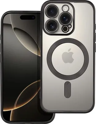 Image de ELECTRO MAG COVER étui compatible avec MagSafe pour IPHONE 16 Pro noir