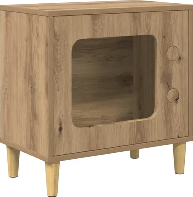 Immagine prodotto di Casa per Gatti Rovere Artigianale 51 x 30 x 52 cm