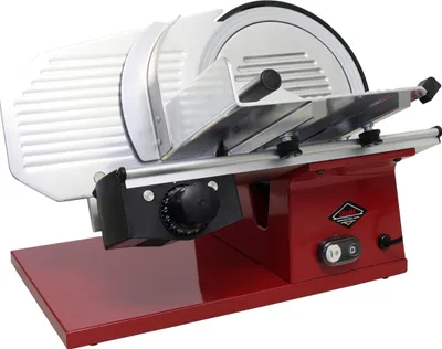 Produktbild von Celme - EVOLUTION 250 Aufschnittmaschine - 250 mm Klinge - 40×58×38 cm - Elegantes Design und Trockengleiten - ROT