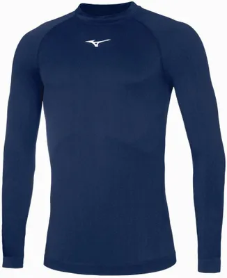 Produktbild von MIZUNO Core Langarm-Unterwäsche/Marineblau/Weiß/S