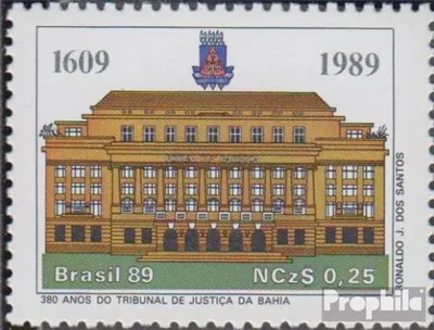 Produktbild von Briefmarken Brasilien 1989 Mi 2287 (kompl.Ausg.) postfrisch 300 Jahre Gerichtshof