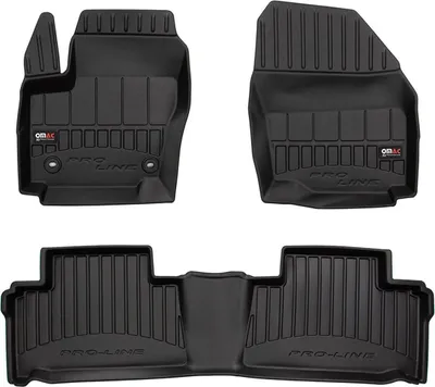 Zdjęcie produktu dla 2006-2015 Dywaniki podłogowe Ford Galaxy TPE czarne 3 szt