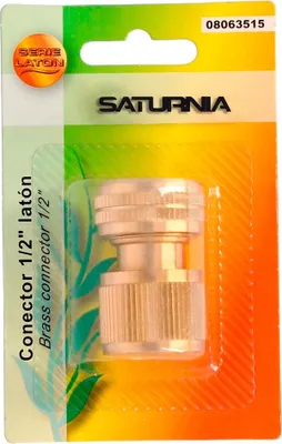 Image de Raccord de tuyau en laiton 1/2"