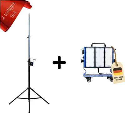 Obrázek produktu pro Ledino LED pracovní světlo "Borgfeld" 300W 36 000lm s paticí včetně stojanu 155616