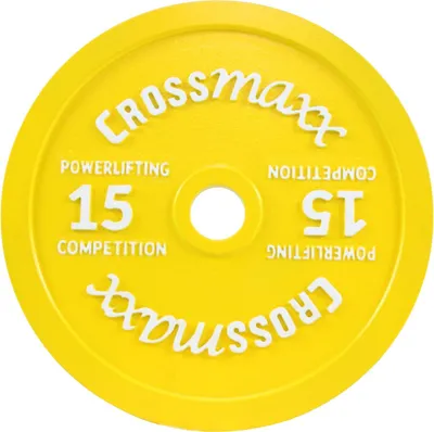 Produktbild von Lifemaxx Crossmaxx Kalibrierte Hantelscheibe 15 kg 50 mm
