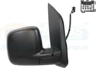 Produktbild von VAN WEZEL 1748808 Außenspiegel Seitenspiegel Rechts für FIAT QUBO (225) Konvex Beheizt