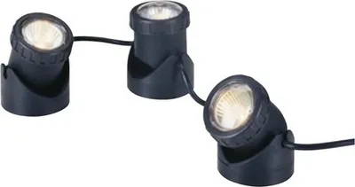 Immagine prodotto di Illuminazione per laghetti LED / Set di 3 pezzi di faretti LED subacquei Heissner U130-T