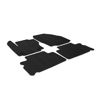 Immagine prodotto di Tappetini in gomma per auto Gledring Ford S-Max 2012-2015 (fissaggio rotondo, distanza 25,5 e 31 cm)
