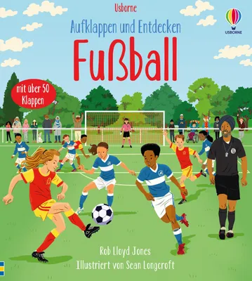 Produktbild von Aufklappen und Entdecken: Fußball