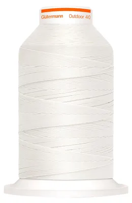 Outdoorgarn 400 m, UV-beständig, Polyester, farbecht