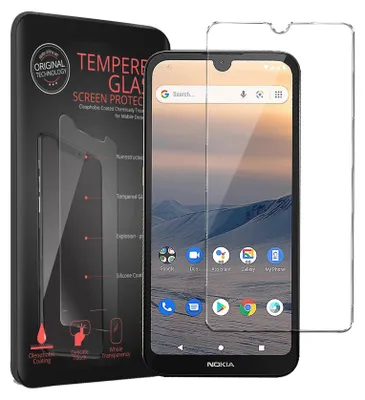 Immagine prodotto di 2x vetro blindato per Nokia 1.3 protezione dello schermo in vetro