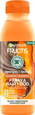 Produktbild von Fructis Hair Food Papaya Regenerierendes Shampoo für geschädigtes Haar 350ml