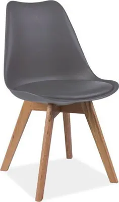Produktbild von Esszimmerstuhl Küchenstuhl Set Kris dunkelgrau 6er Set