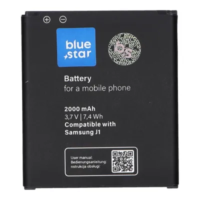 Produktbild von AKKU passend für Samsung Galaxy J1 (J100) 2000 mAh Li-Ion Blue Star PREMIUM