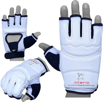 Productafbeelding van Leren Vechtsport Handschoenen voor Boksen en MMA Training