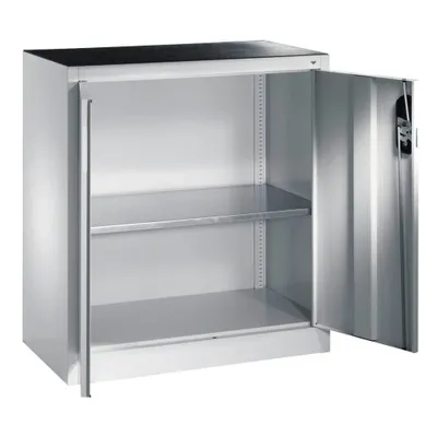 Produktbild von CP Stahlschrank 8820-000 S10237 lichtgrau 1 Fachboden 93,0 x 40,0 x 100,0 cm, aufgebaut, 1 St.