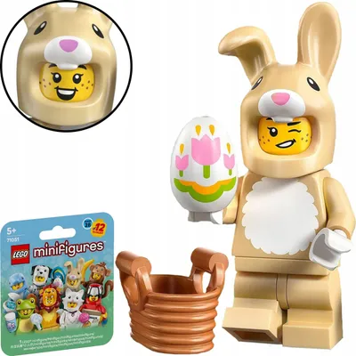 Zdjęcie produktu dla 71051 - LEGO Minifigures - Seria 28 — Zwierzęta - KOSTIUM UROCZEGO KRÓLICZKA