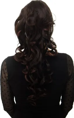 Produktbild von WIG ME UP Zopf, lockig, Gummizug, Schwarz-Braun-Mix WK03-2T33