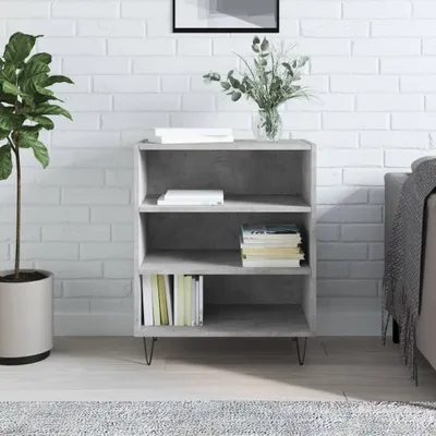 Produktbild von [Home] Sideboard Betongrau 57x35x70 cm Holzwerkstoff , Neue Mode 2024 im häuslichen Leben