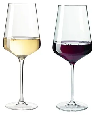 Produktbild von Leonardo Weinglas 12er Set PUCCINI Rotwein 6er Set und Weißwein 6er Set Gläserset 069554 + 069553