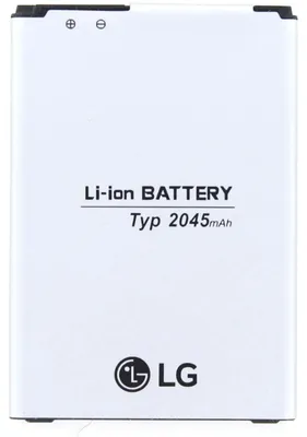 Produktbild von Akku für LG Electronics K7 Li-Ion 3,8 Volt 2045 mAh schwarz.