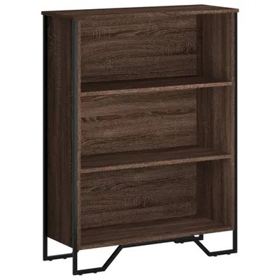 Zdjęcie produktu dla vidaXL Regał brązowy dąb 80x31x106 cm materiał drewnopochodny